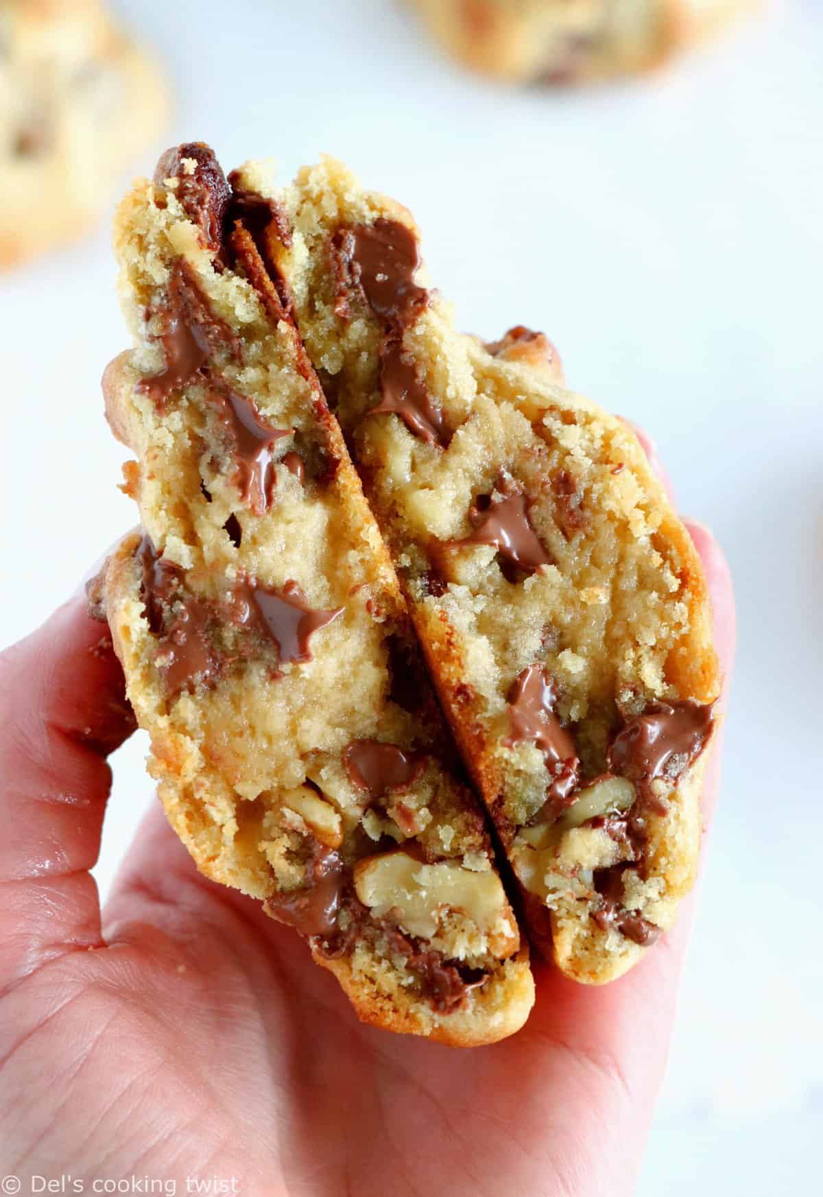 Cookies façon brownie au chocolat - Del's cooking twist