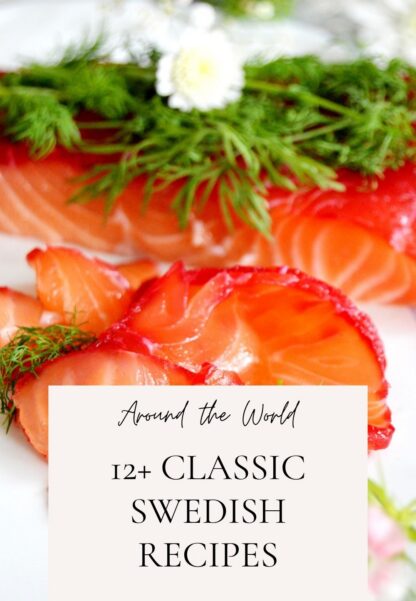 Enjoy a taste of Sweden with 12+ classic Swedish recipes to prepare from scratch: from the traditional cinnamon rolls "kanelbullar" to the salmon "gravlax", not to forget the multi-seed crispbread "kn&auml;ckebr&ouml;d".