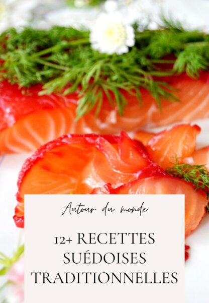 Petit aper&ccedil;u de la Su&egrave;de en 12+ recettes traditionnelles, allant des petites brioches su&eacute;doises &agrave; la cannelle si embl&eacute;matiques du pays au saumon gravlax, sans oublier les crackers croustillants et autres sp&eacute;cialit&eacute;s.