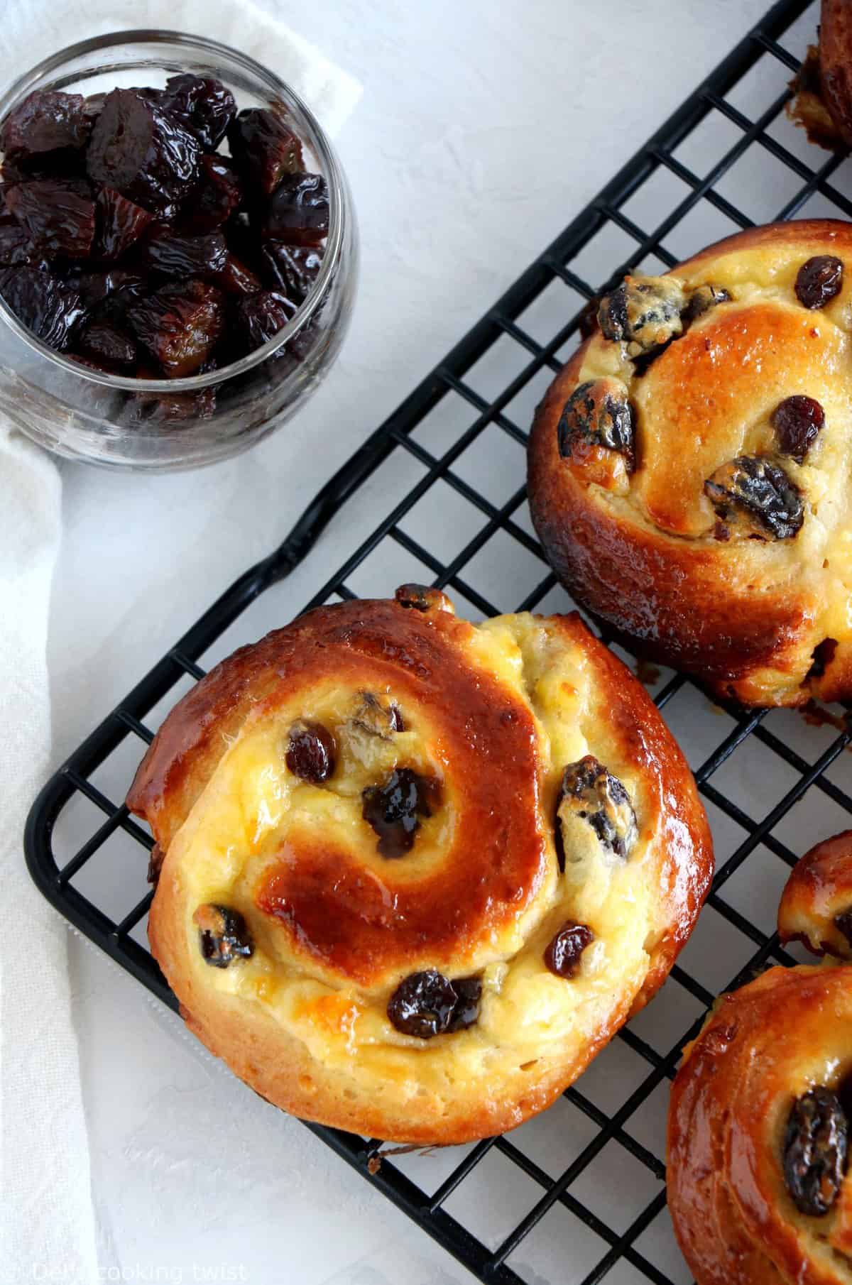 Easy French Pains aux Raisins