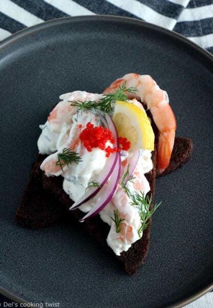 Swedish Toast Skagen 2 Ways