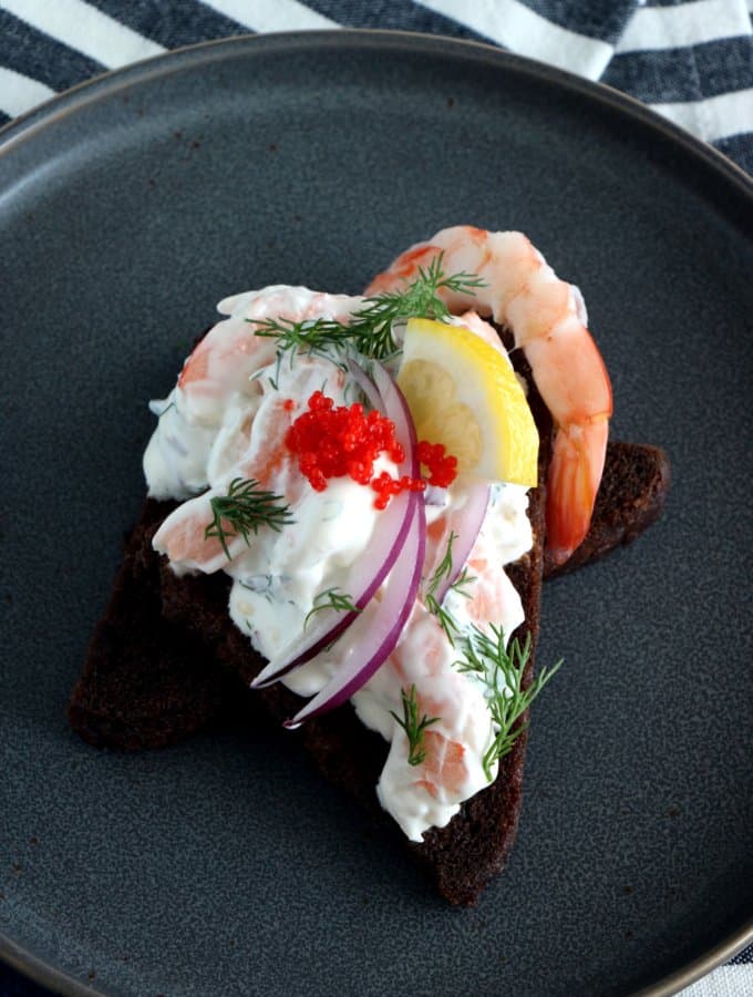 Swedish Toast Skagen 2 Ways