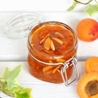 Almond Apricot Jam with Vanilla