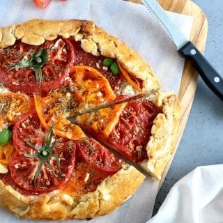 Heirloom Tomato Ricotta Galette