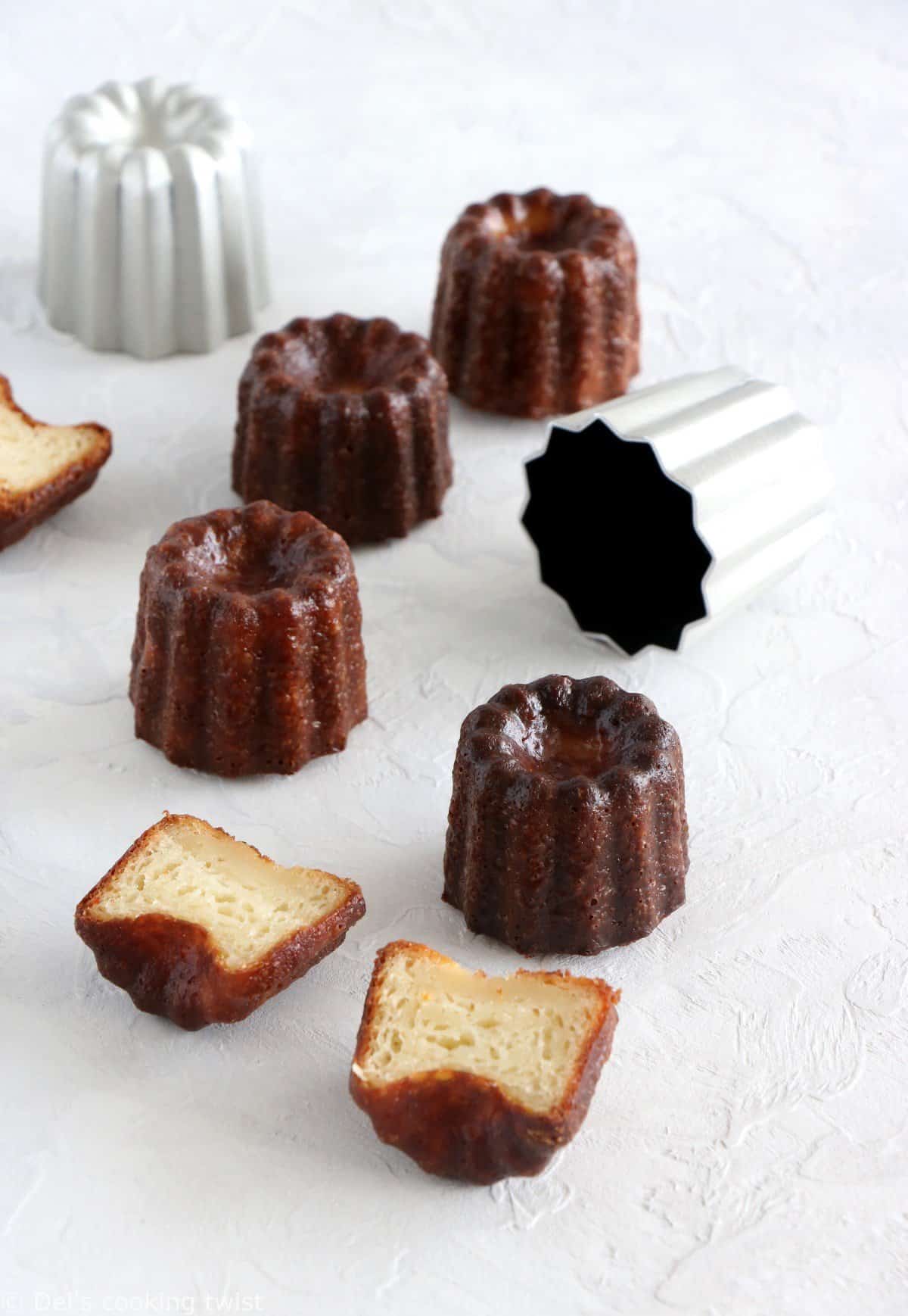 Canelés de Bordeaux - Del's cooking twist