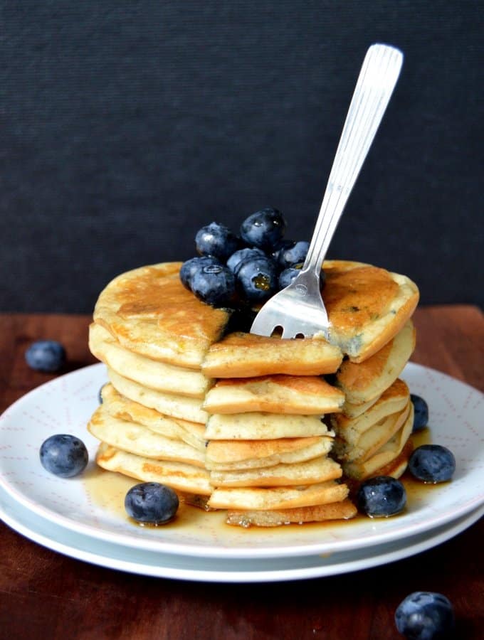 Lemon Poppy Seed Yogurt Pancakes — Del's cooking twist