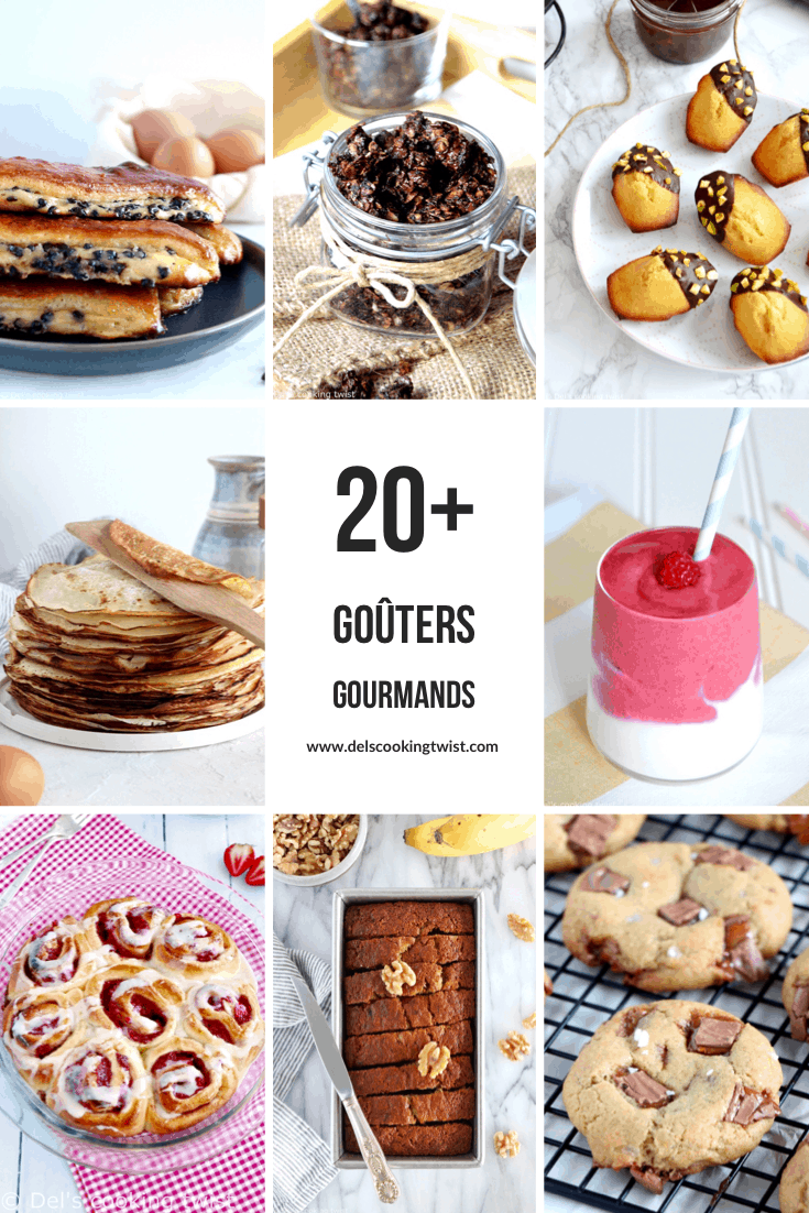 20 gouters gourmands pour la rentree