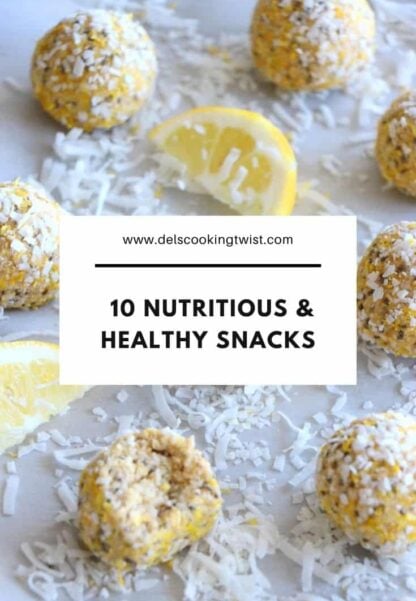 Healthy grab-and-go nutritious snack ideas to keep you energized throughout the day and help you be prepared when a little craving shows up.