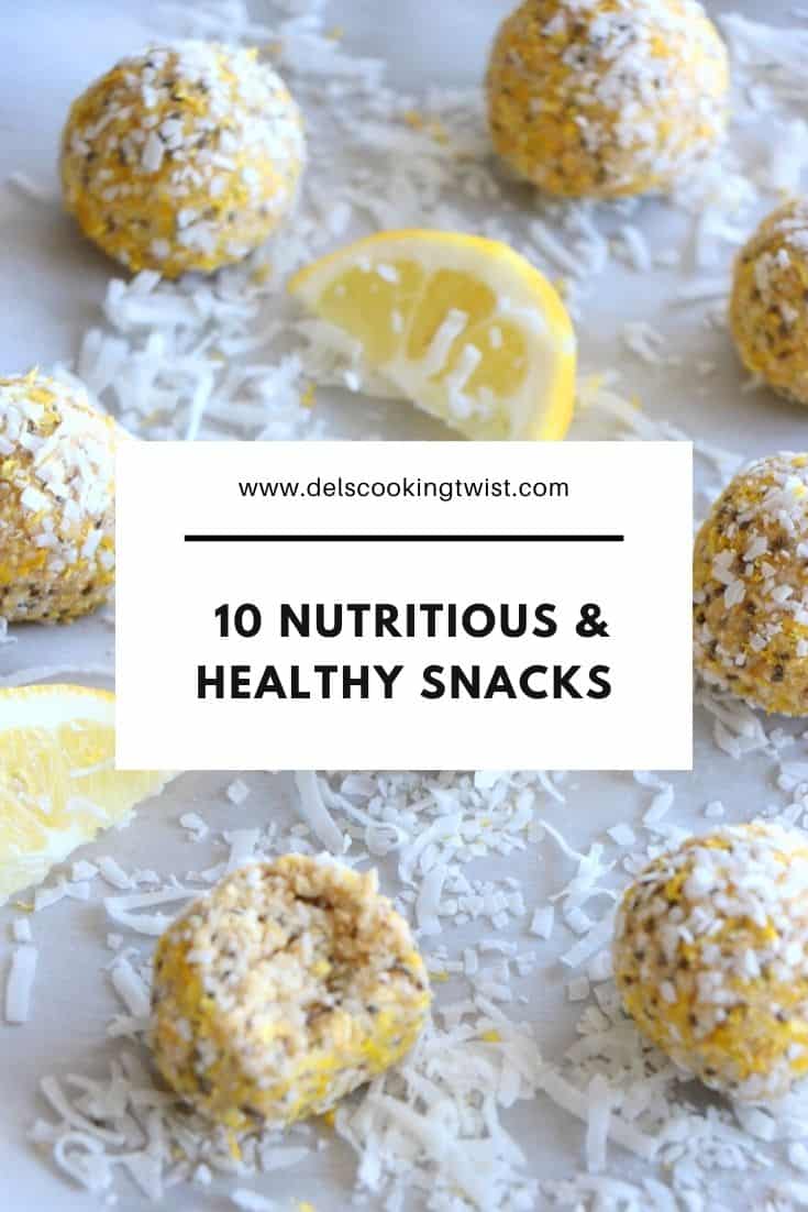 Healthy grab-and-go nutritious snack ideas to keep you energized throughout the day and help you be prepared when a little craving shows up.