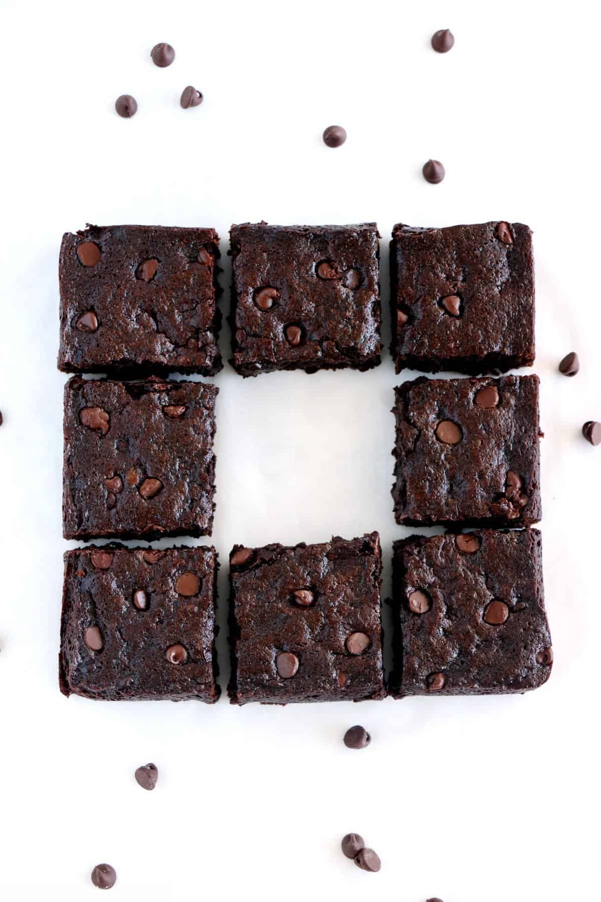 Brownie vegan ultra gourmand