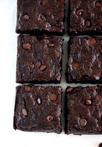 Best Ever Vegan Fudge Brownie