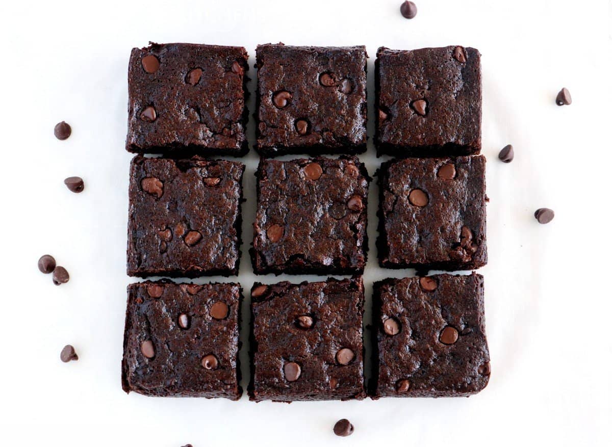 Best Ever Vegan Fudge Brownie