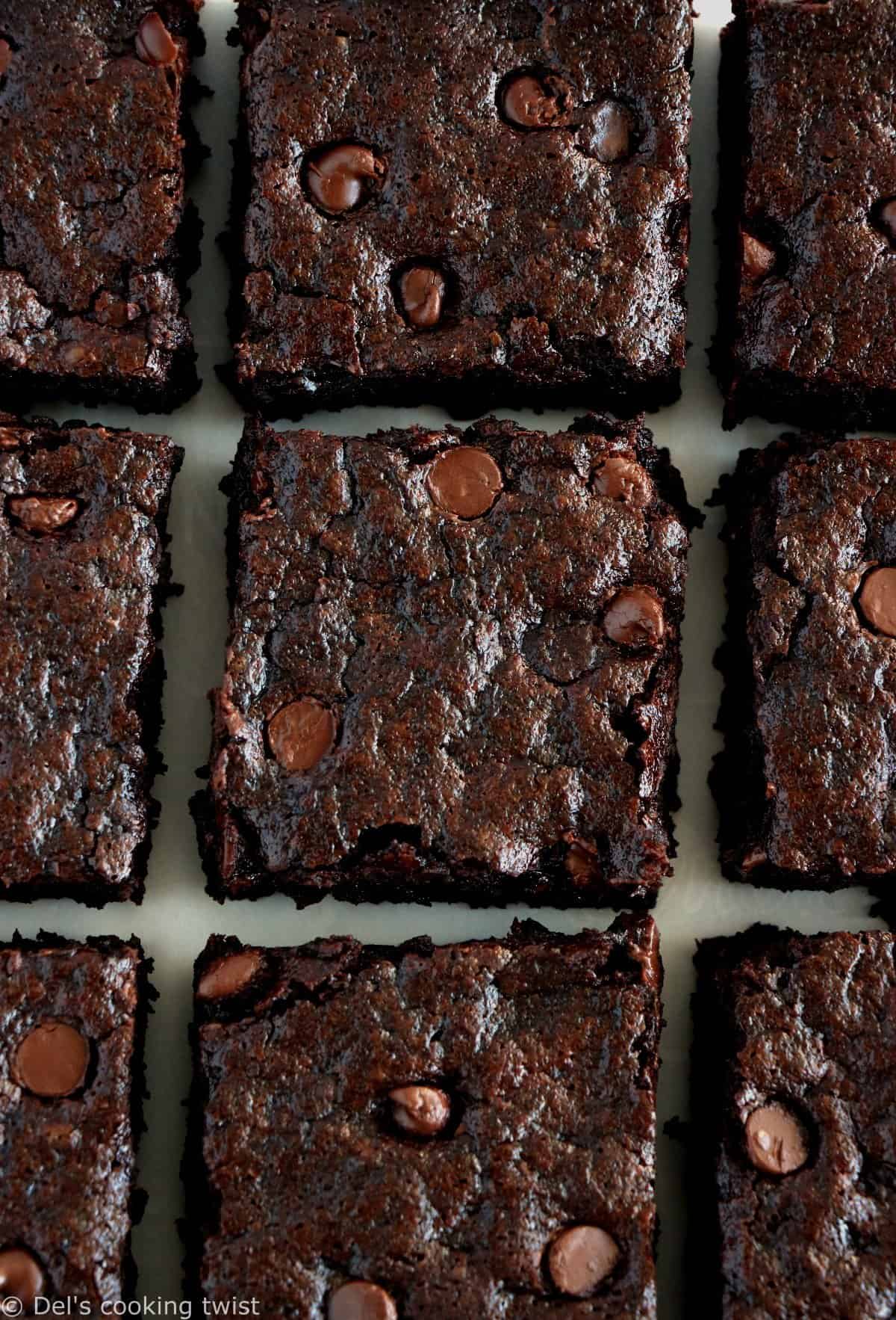 Brownie vegan ultra gourmand