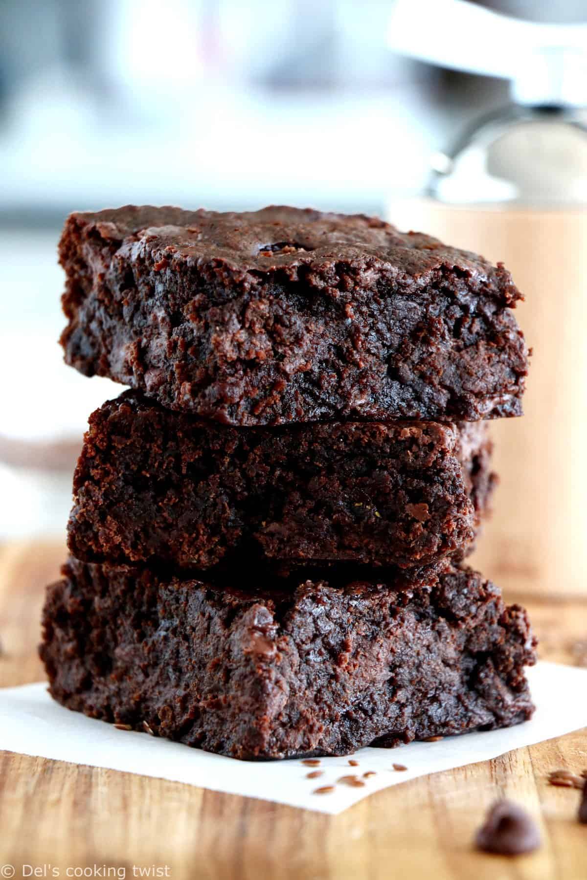 Brownie vegan ultra gourmand