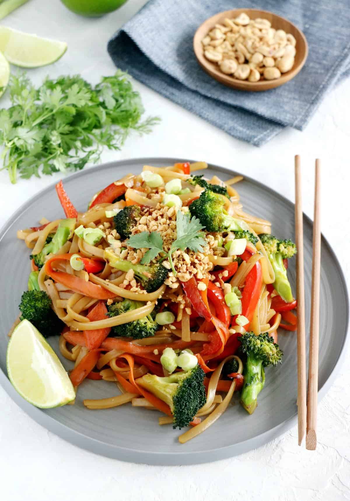 Easy Pad Thai (vegan, gluten-free)