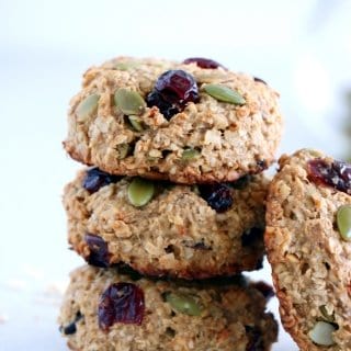 Vegan Banana Oatmeal Cookies