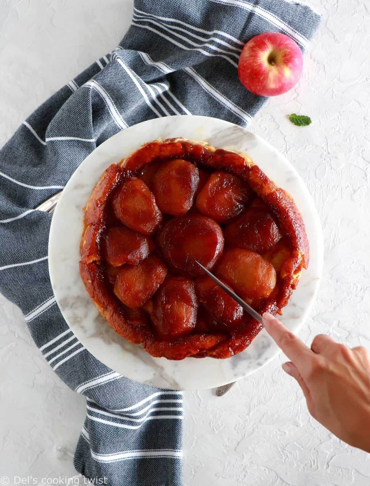 Upside-down Apple Tart (Tarte Tatin)