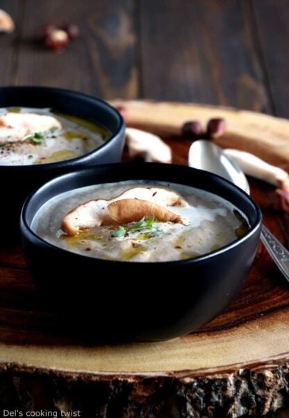 Sumptuous Creamy Mushroom Soup