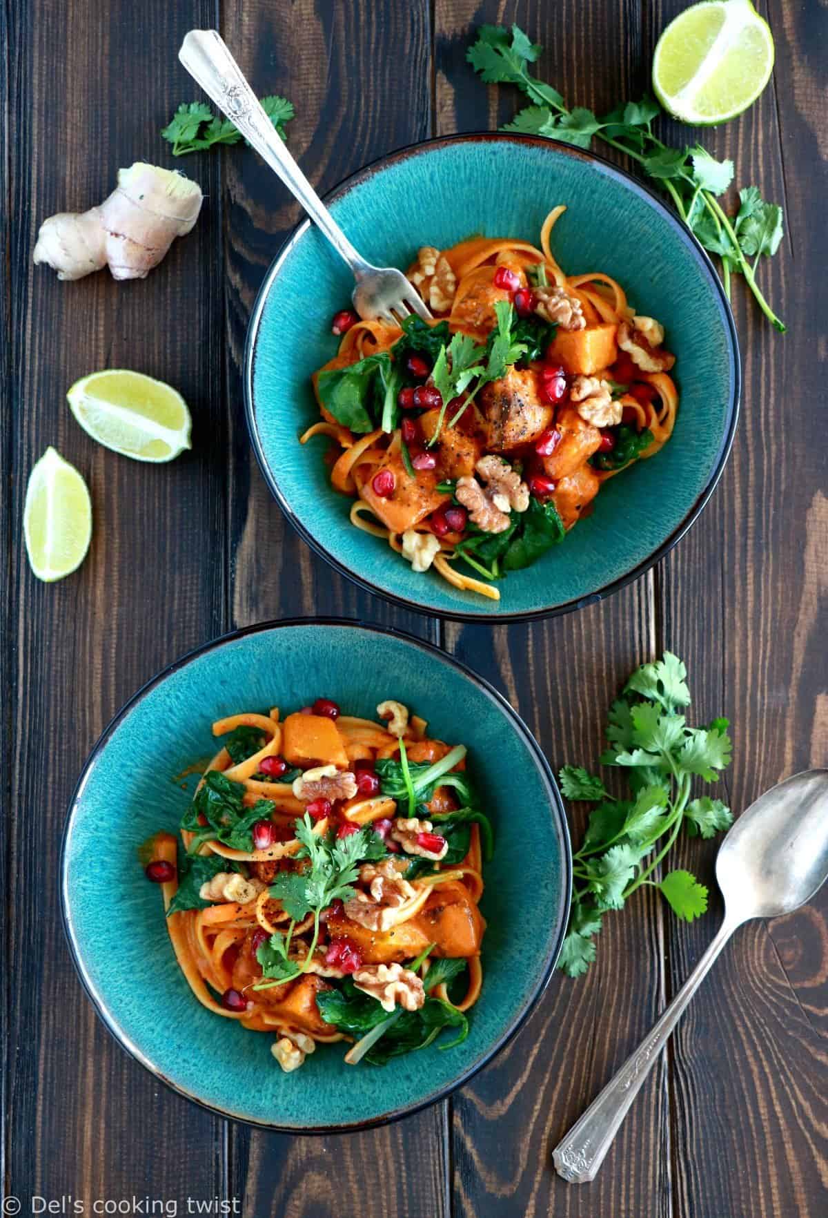 Spicy Thai Coconut Pumpkin Curry