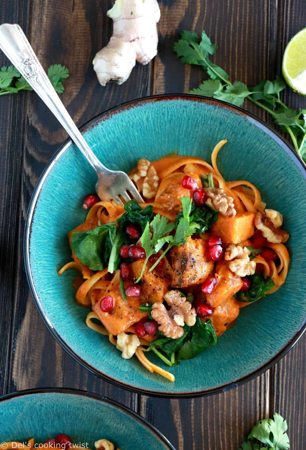 Spicy Thai Coconut Pumpkin Curry