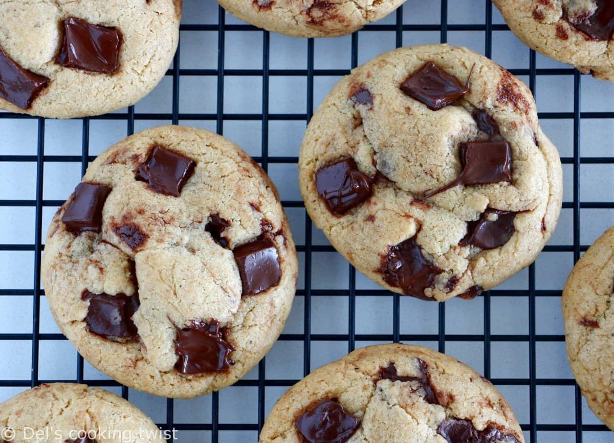 Cookies américains aux pépites de chocolat