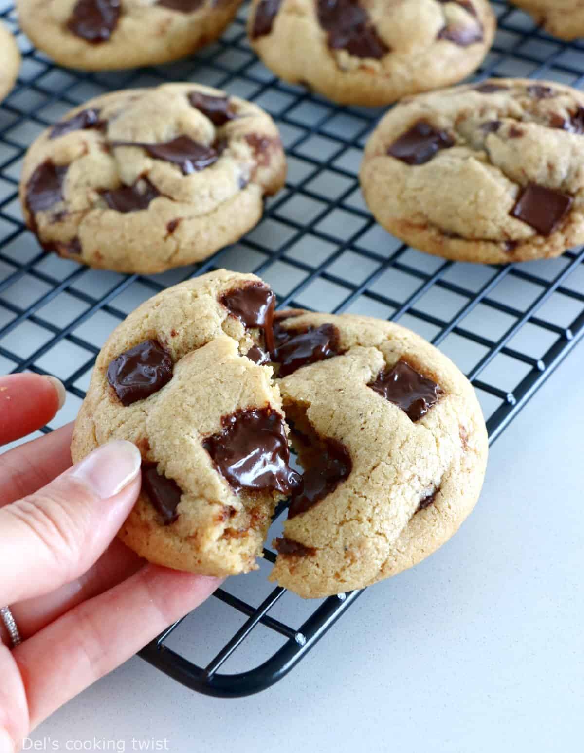 Supersized, Super-Soft Chocolate Chip Cookies Recipe