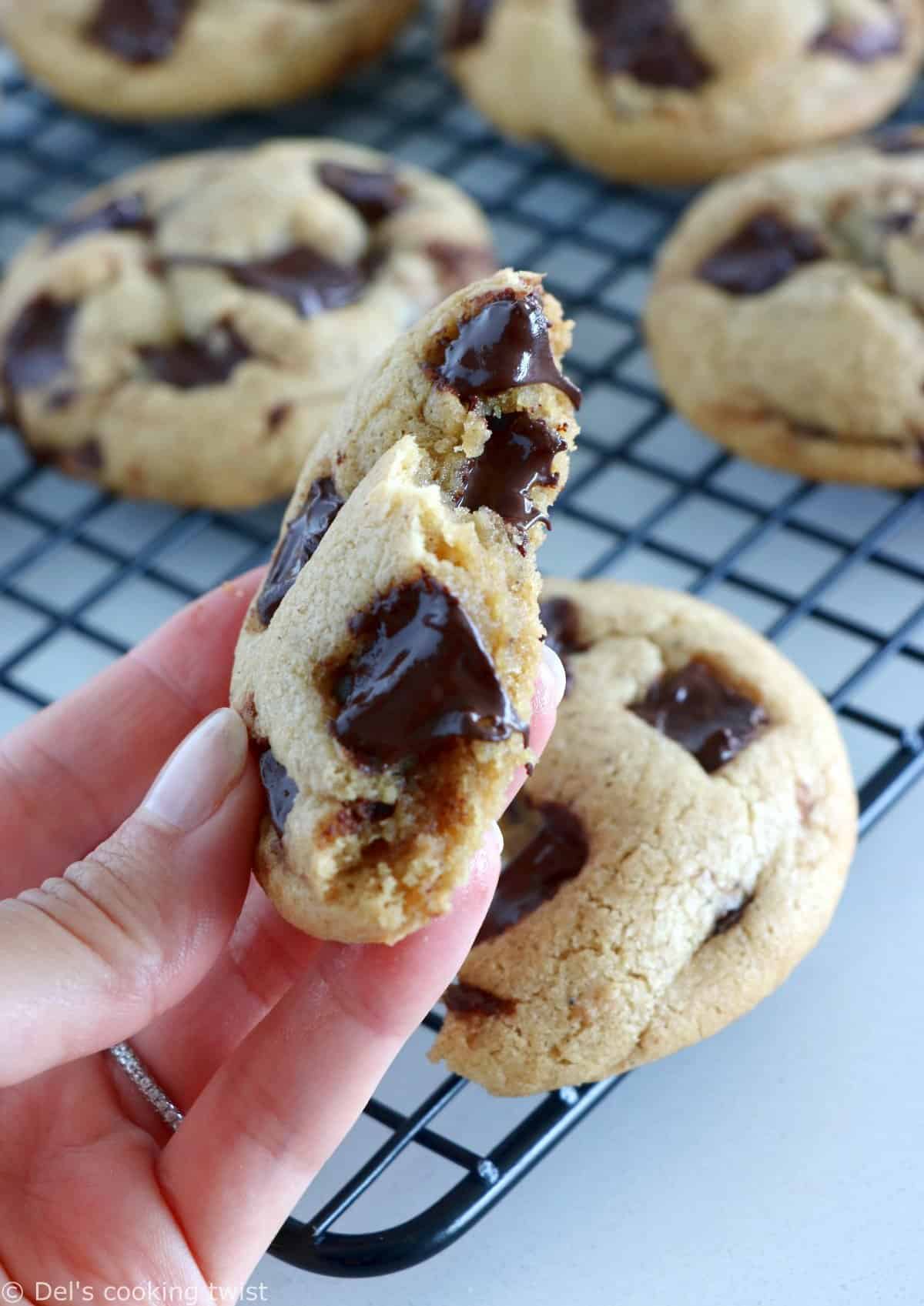 Cookies américains aux pépites de chocolat