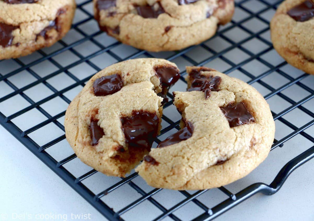 Cookies américains aux pépites de chocolat