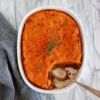 Vegan Pumpkin Shepherds Pie