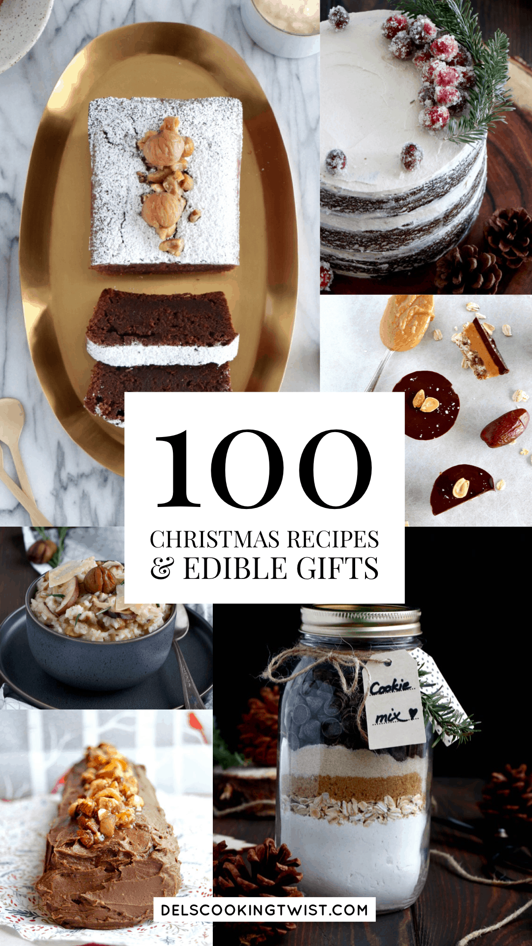 Festive recipes for the holidays from which to chose, whether you want to create some lovely edible gifts for your loved ones or simply find inspiration for your Christmas menu. 