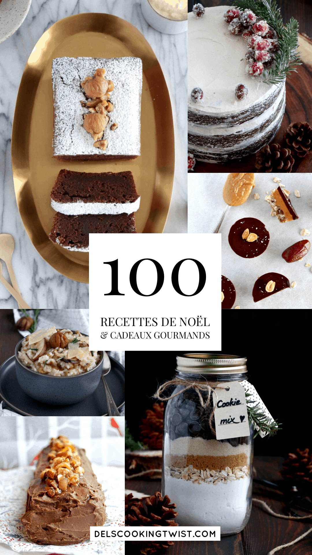 Faîtes le plein d'inspiration pour les fêtes de fin d'année avec plus de 100 recettes de noël et cadeaux gourmands à découvrir.