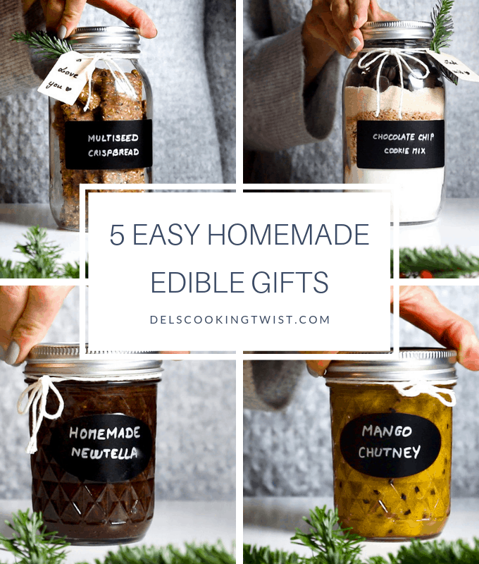 5 easy homemade edible gifts