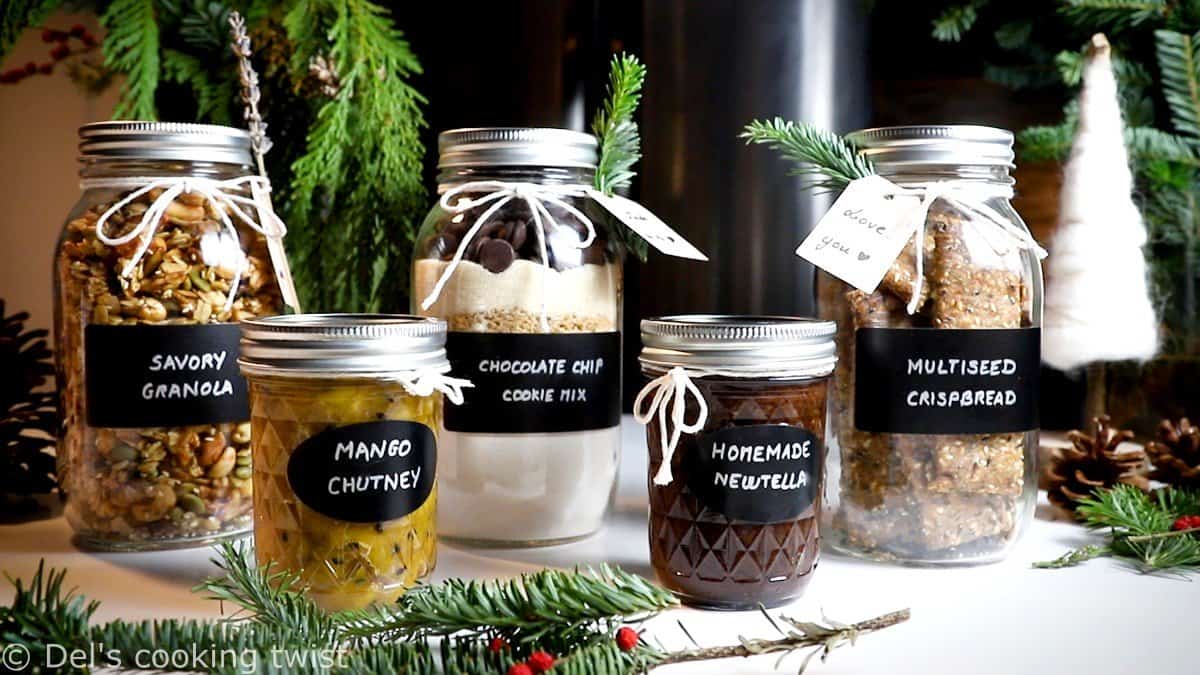 5 cadeaux gourmands faits maison (+ Video) - Del's cooking twist