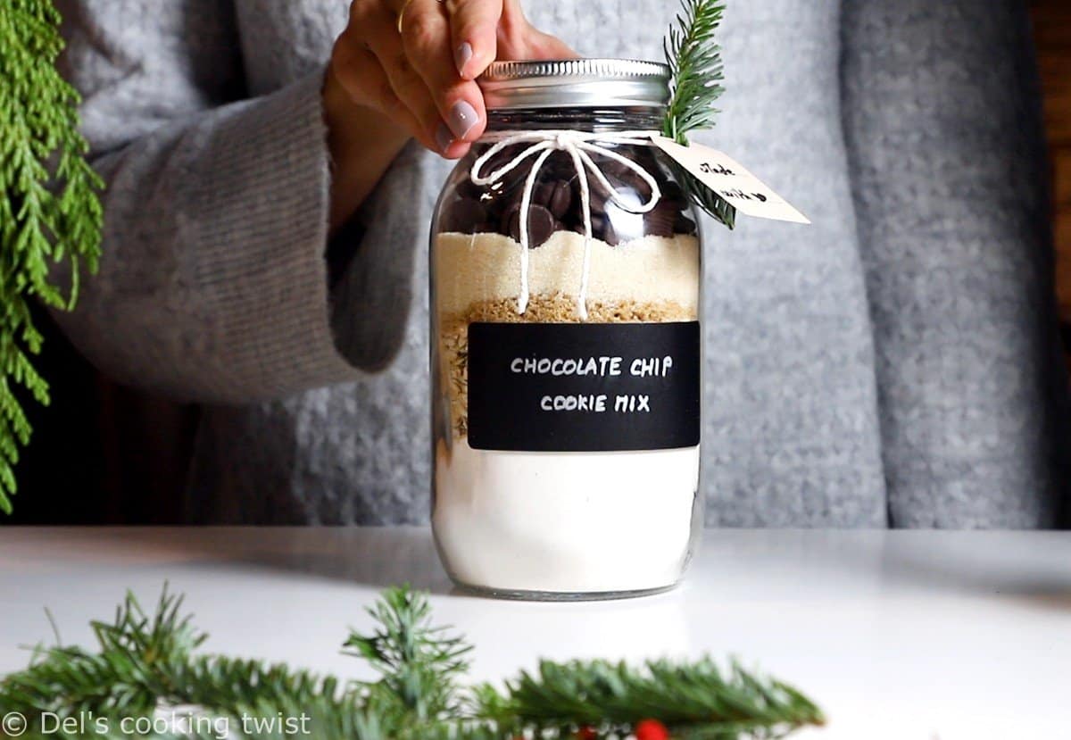 Chocolate Chip Cookie Mix in a Jar