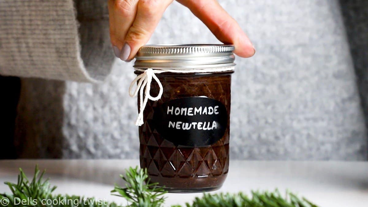 Homemade Newtella Edible Gifts