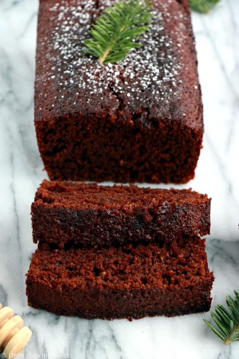 Super Moist Gingerbread Cake Del's cooking twist