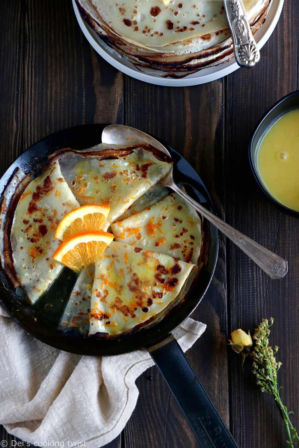 Crepes suzette