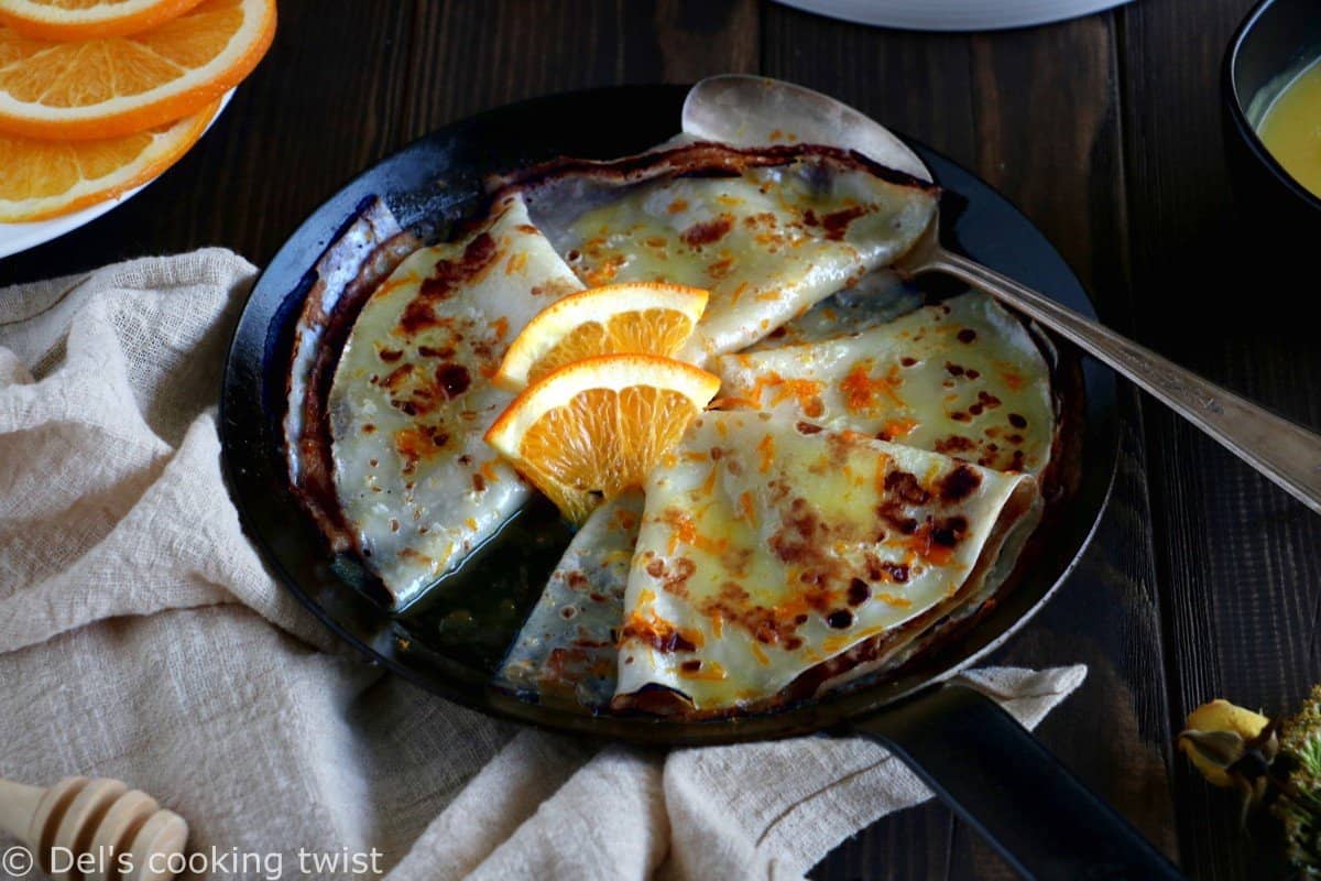 Crepes suzette