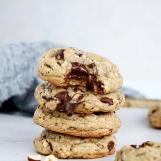 Hazelnut Chocolate Chunk Cookies