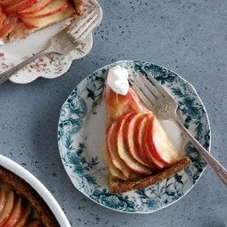 Vegan Sugar-Free Apple Tart