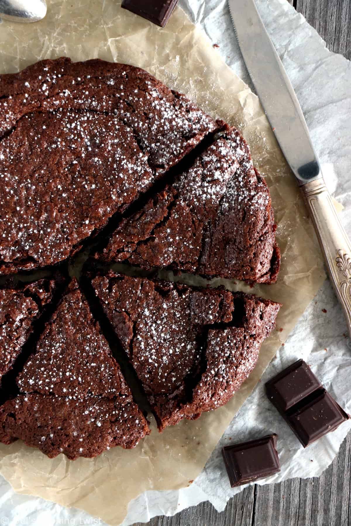 Gâteau au chocolat très moelleux