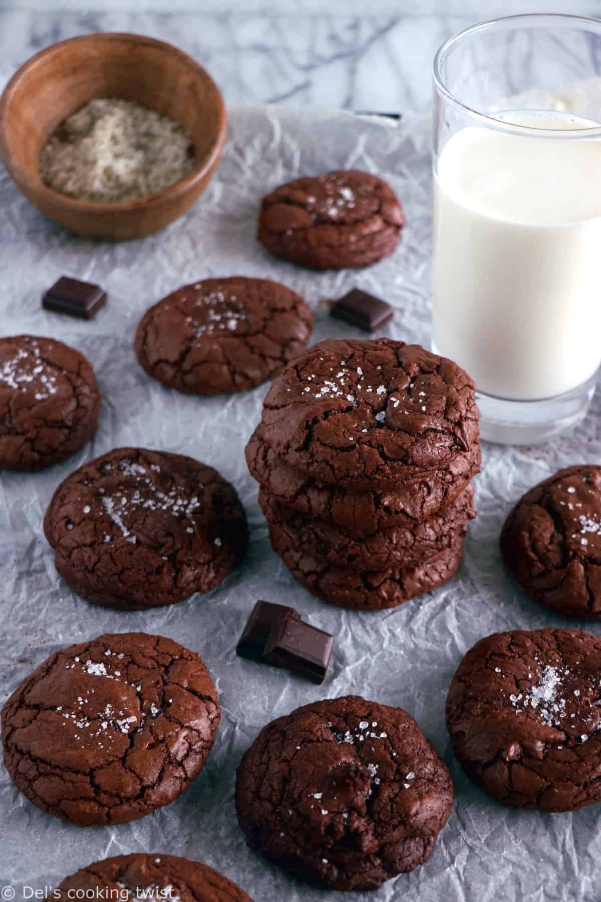 Cookies façon brownie au chocolat