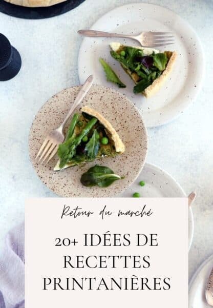 D&eacute;couvrez ma collection de 20+ recettes de printemps fra&icirc;ches et color&eacute;es pour plonger dans cette nouvelle saison. Du carrot cake &agrave; la tarte aux fraises, sans oublier le risotto aux asperges, vous y trouverez toute l'inspiration qu'il vous faut.