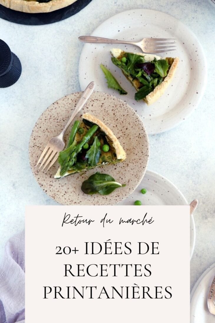 D&eacute;couvrez ma collection de 20+ recettes de printemps fra&icirc;ches et color&eacute;es pour plonger dans cette nouvelle saison. Du carrot cake &agrave; la tarte aux fraises, sans oublier le risotto aux asperges, vous y trouverez toute l'inspiration qu'il vous faut. 
