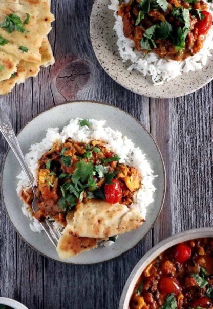 Comforting Cauliflower Lentil Curry