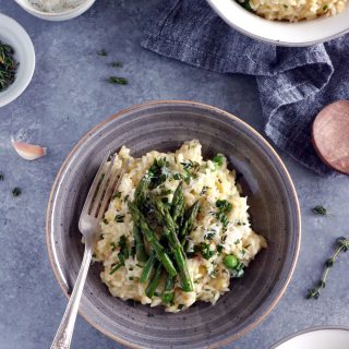 Lemon Asparagus Risotto