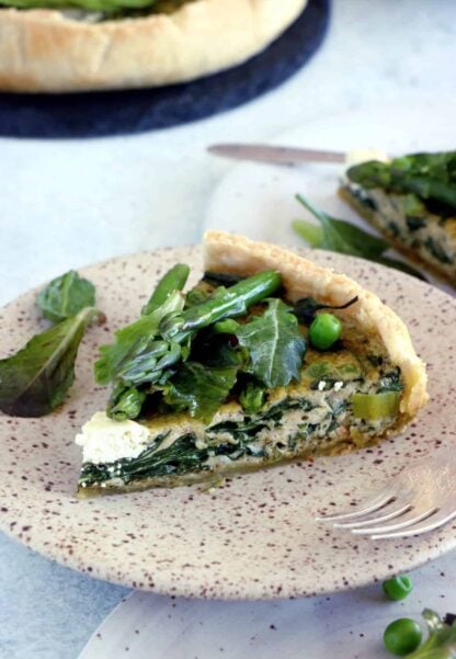 Super Green Vegetable Quiche