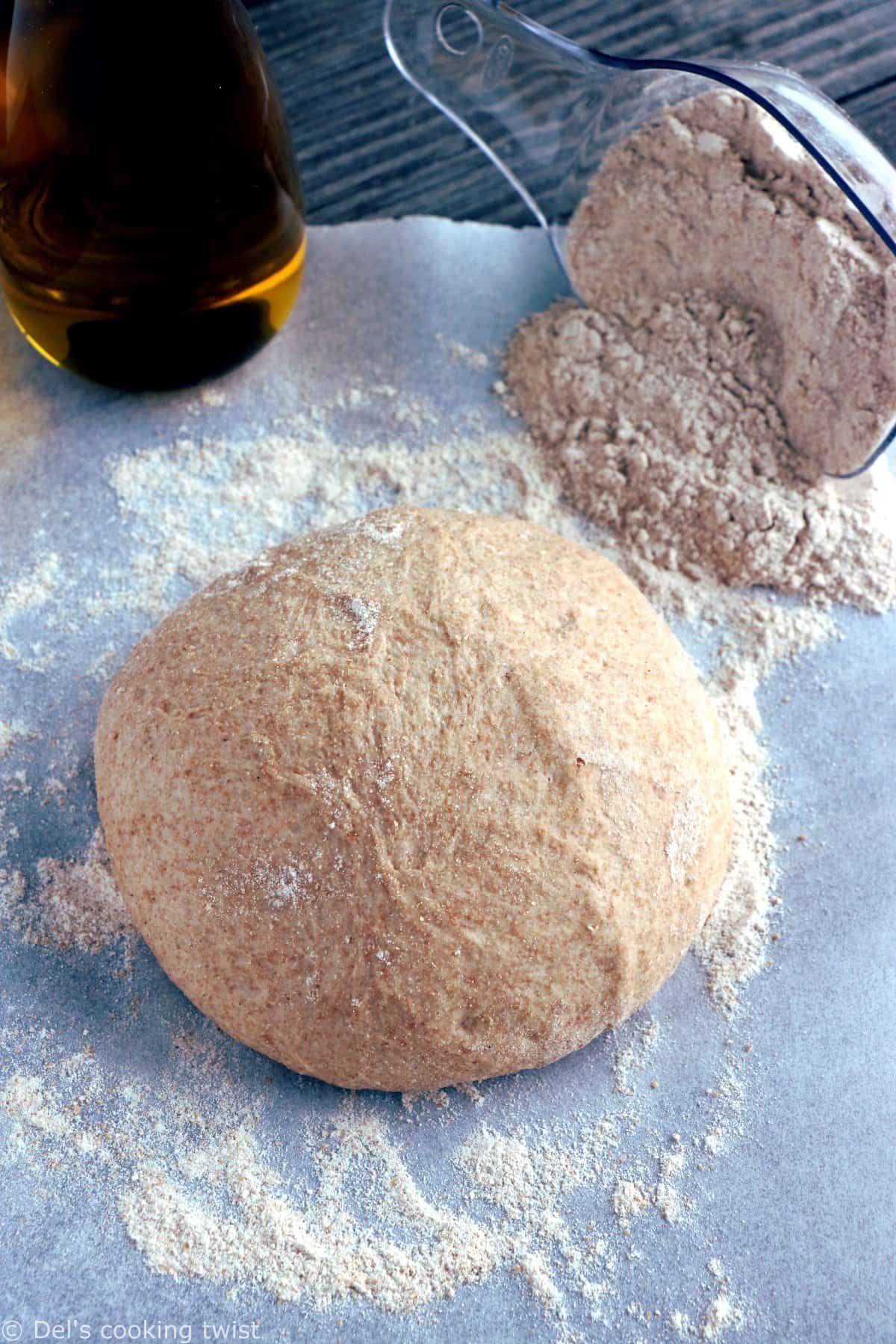 Whole Wheat Pizza Dough