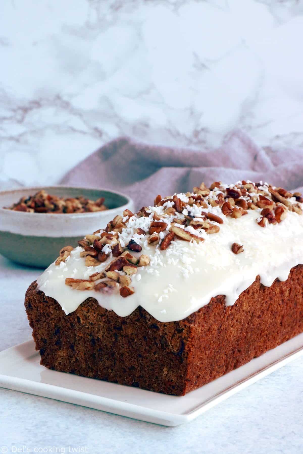 Easy Carrot Cake with Cream Cheese Frosting