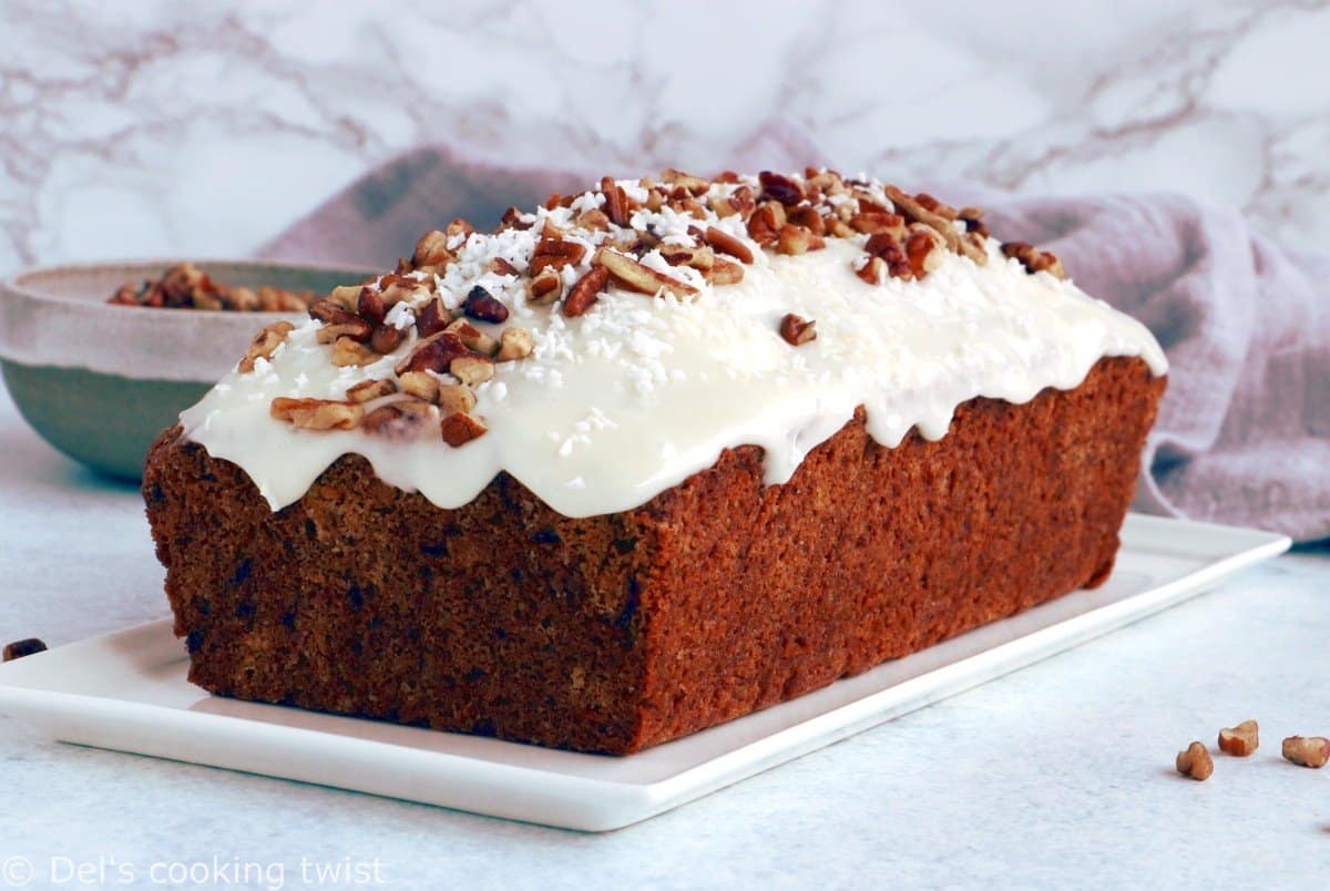 Easy Carrot Cake with Cream Cheese Frosting